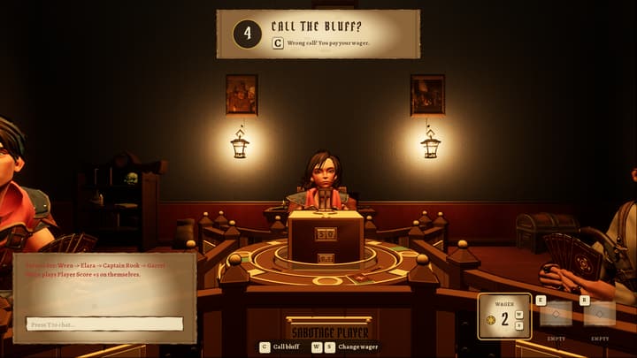 The tavern table