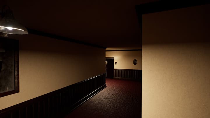 A corner of the hotel